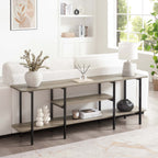 Celine 71" Console Table in Rustic