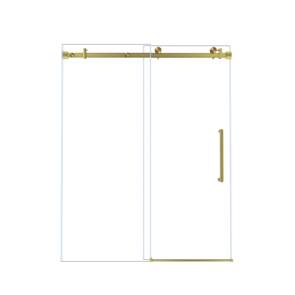 Frameless Single Sliding Shower Door
