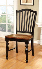 Simple Elegant Dining Side Chairs 2pc Set