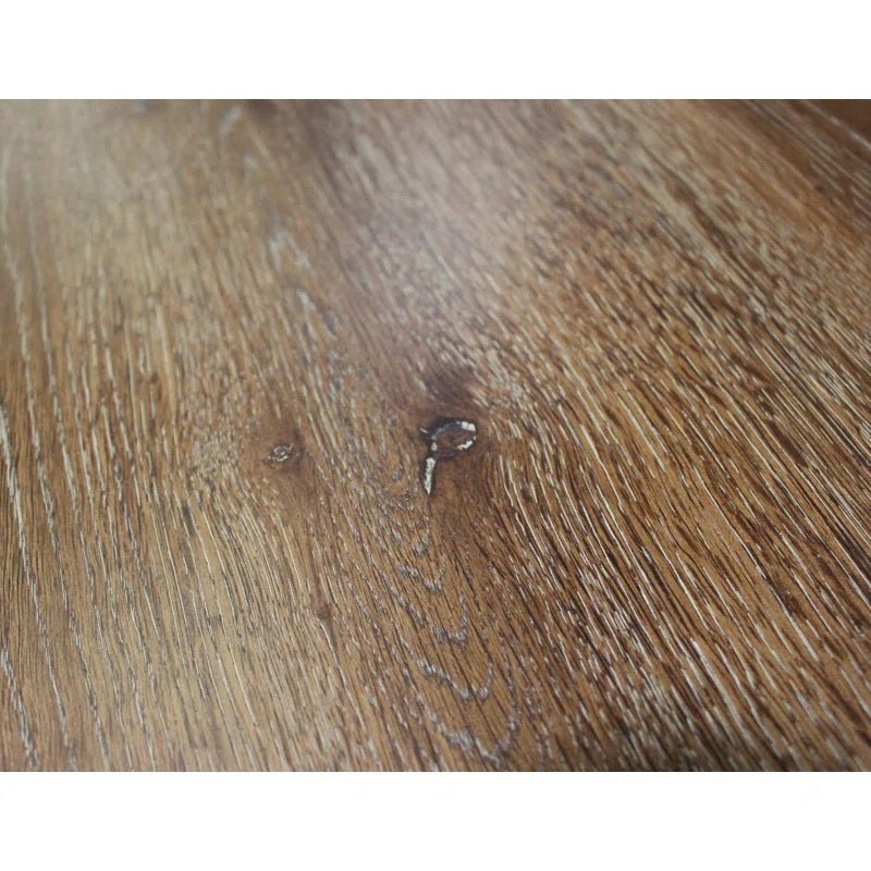 48" Transitional Wood Dining Bench in Driftwood