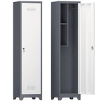 Metal Broom Storage Cabinet