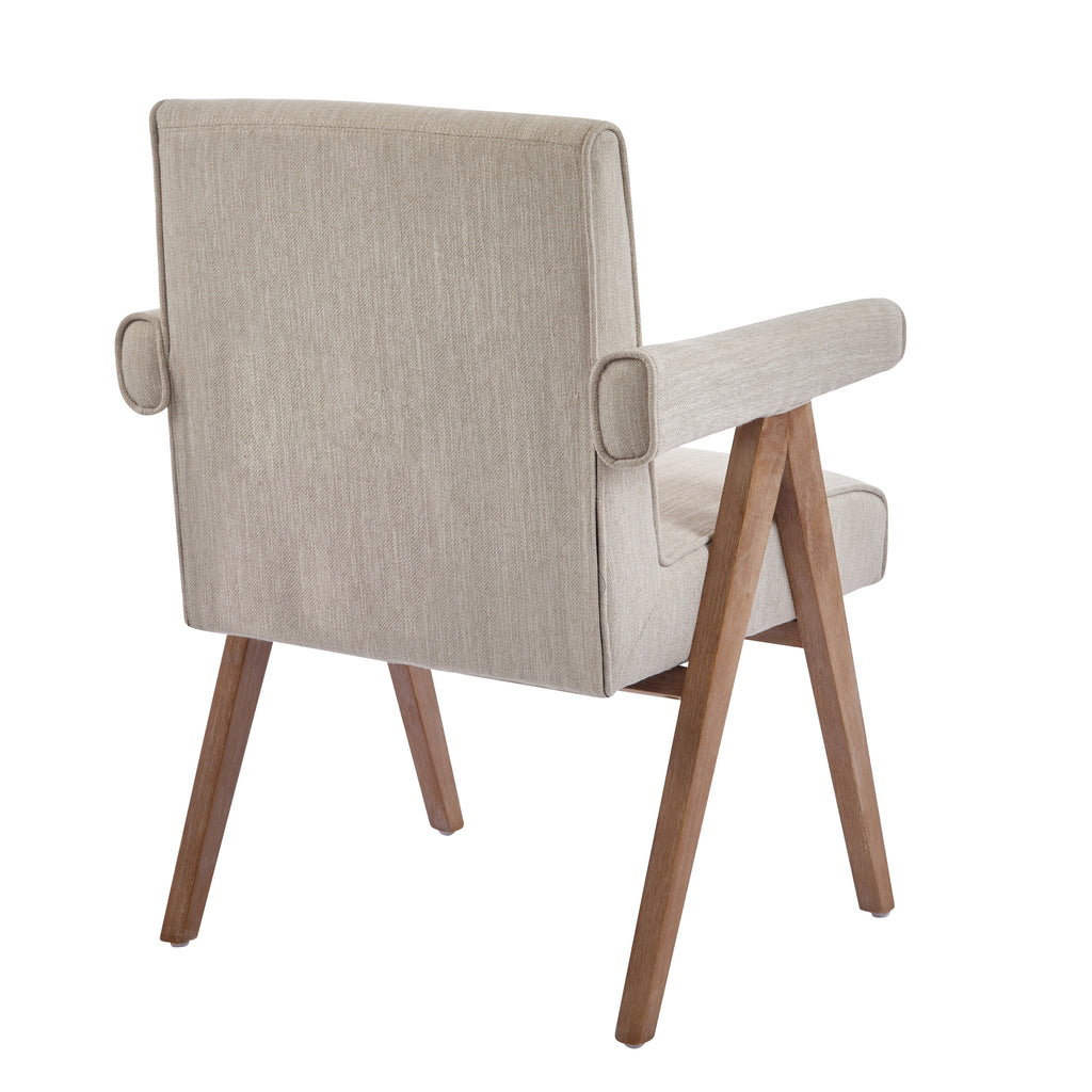 Poppy Fabric Dining ArmChair