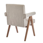 Poppy Fabric Dining ArmChair
