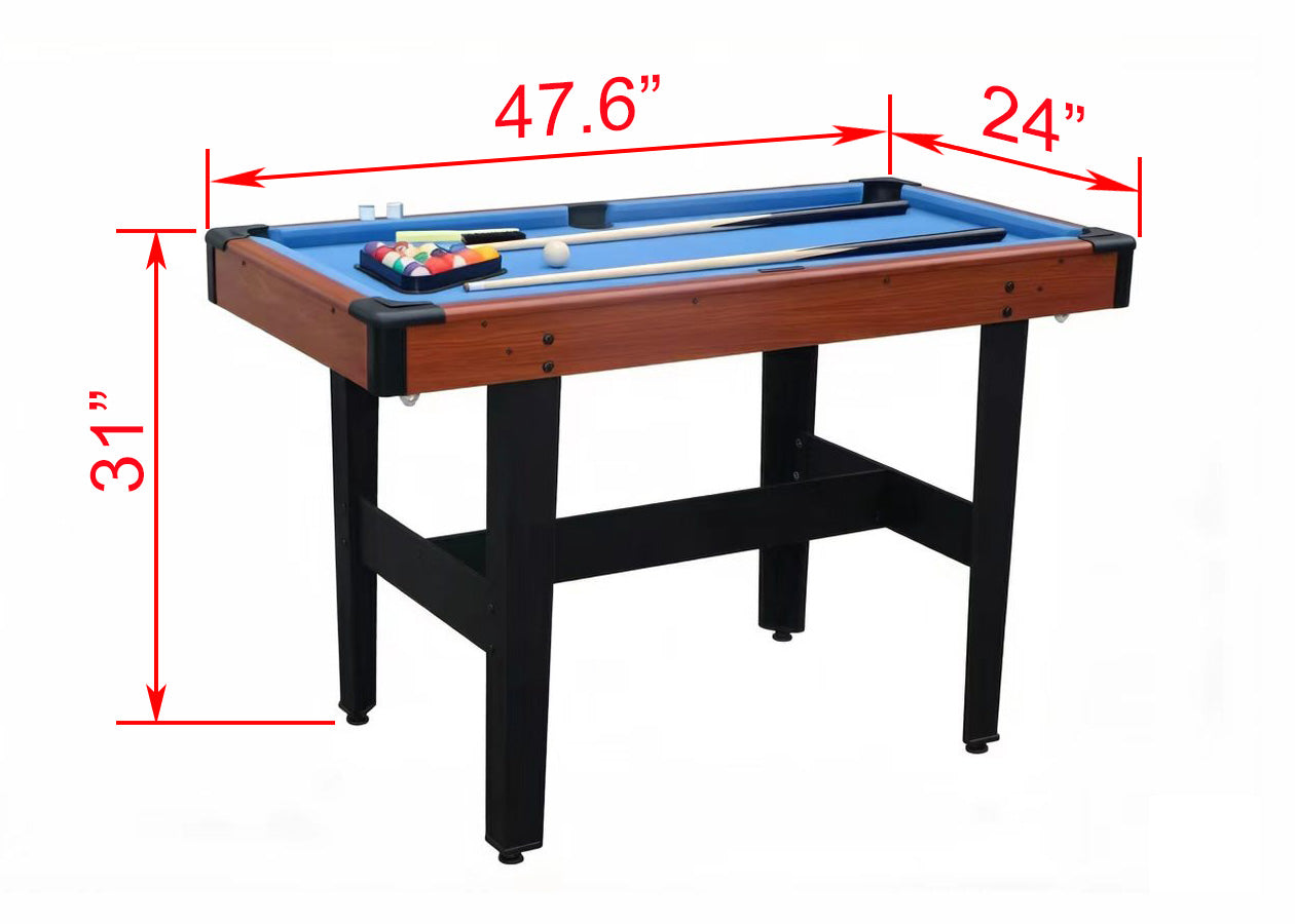 48 Inch Game Table - Combo Game Table Set