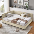 Full Size Upholstered Tufted Bed Frame