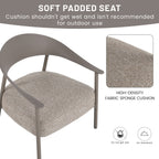 Summer Modern 2-Piece Accent Chair Set with Coffee Table
