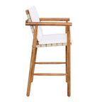 Outdoor Counter Height Bar Stools Chair Set of 2