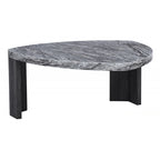 Granite Gray Marble-Look Coffee Table Set
