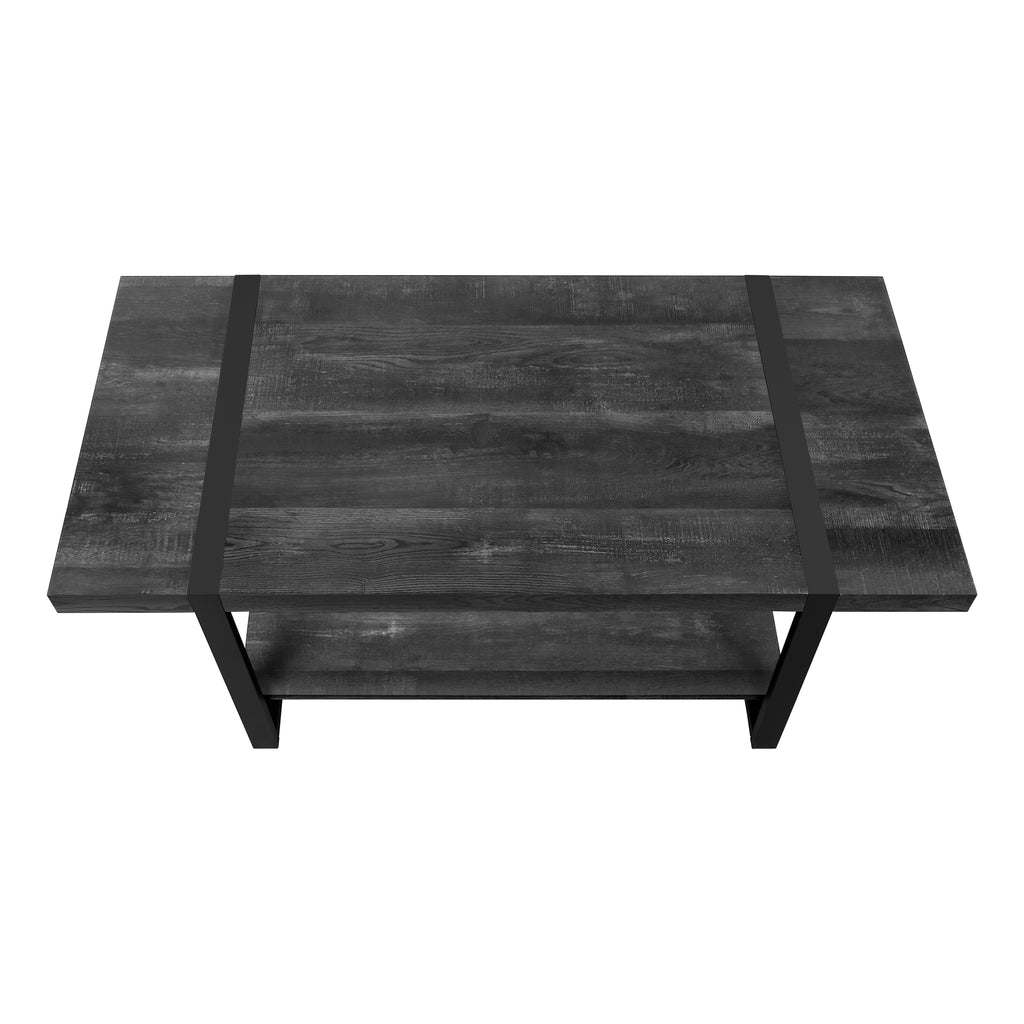 Coffee Table with Fixed Shelf