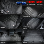 All-Weather TPE Floor Mats for Tesla Model Y 2021-2022