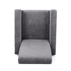 Arvin Push Back High Metal Leg Recliner