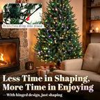 9 FT Prelit Colorado Christmas Tree