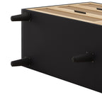 59 Inch 6-Drawer Rattan Storage Cabinet
