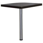 Ulloa Cappuccino L-Shape Desk with Mobile File Cabinet