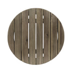Outdoor 16" Acacia Wood Side Table