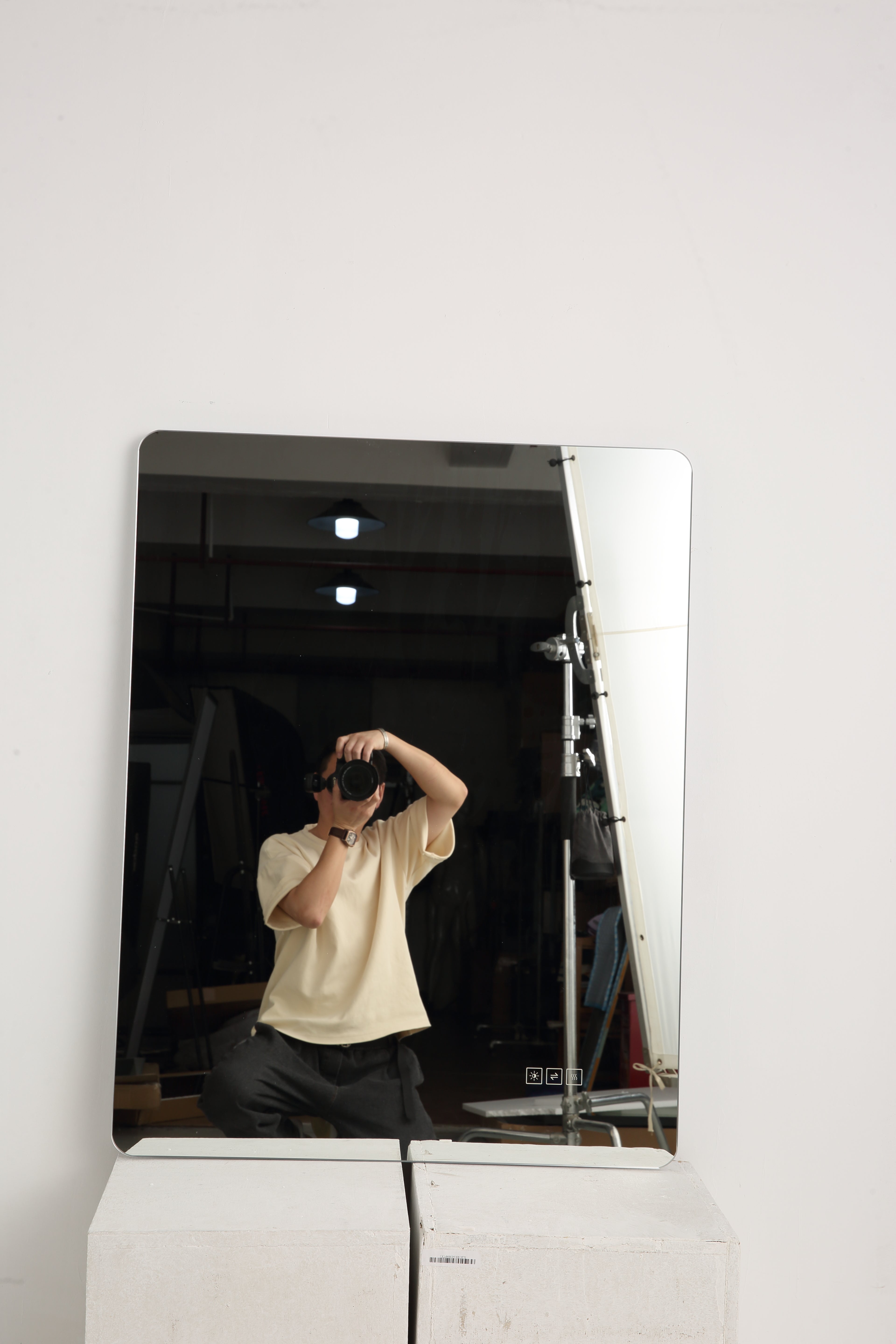 Backlit Bathroom Mirror with LED Lights