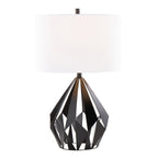Contemporary Metal Table Lamp in Matte