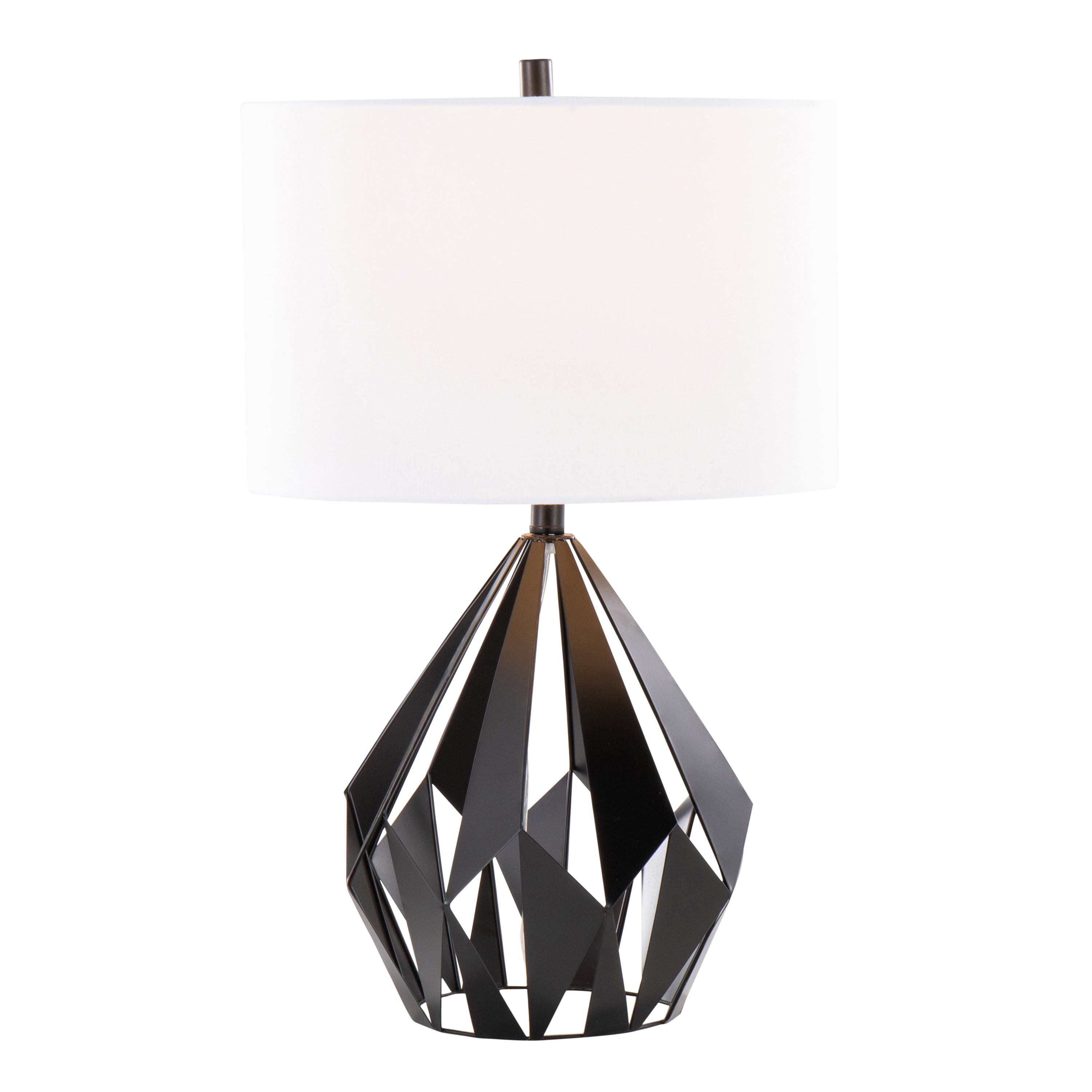 Contemporary Metal Table Lamp in Matte