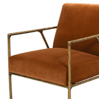 Aerin 24.5" Hammered Accent Chair