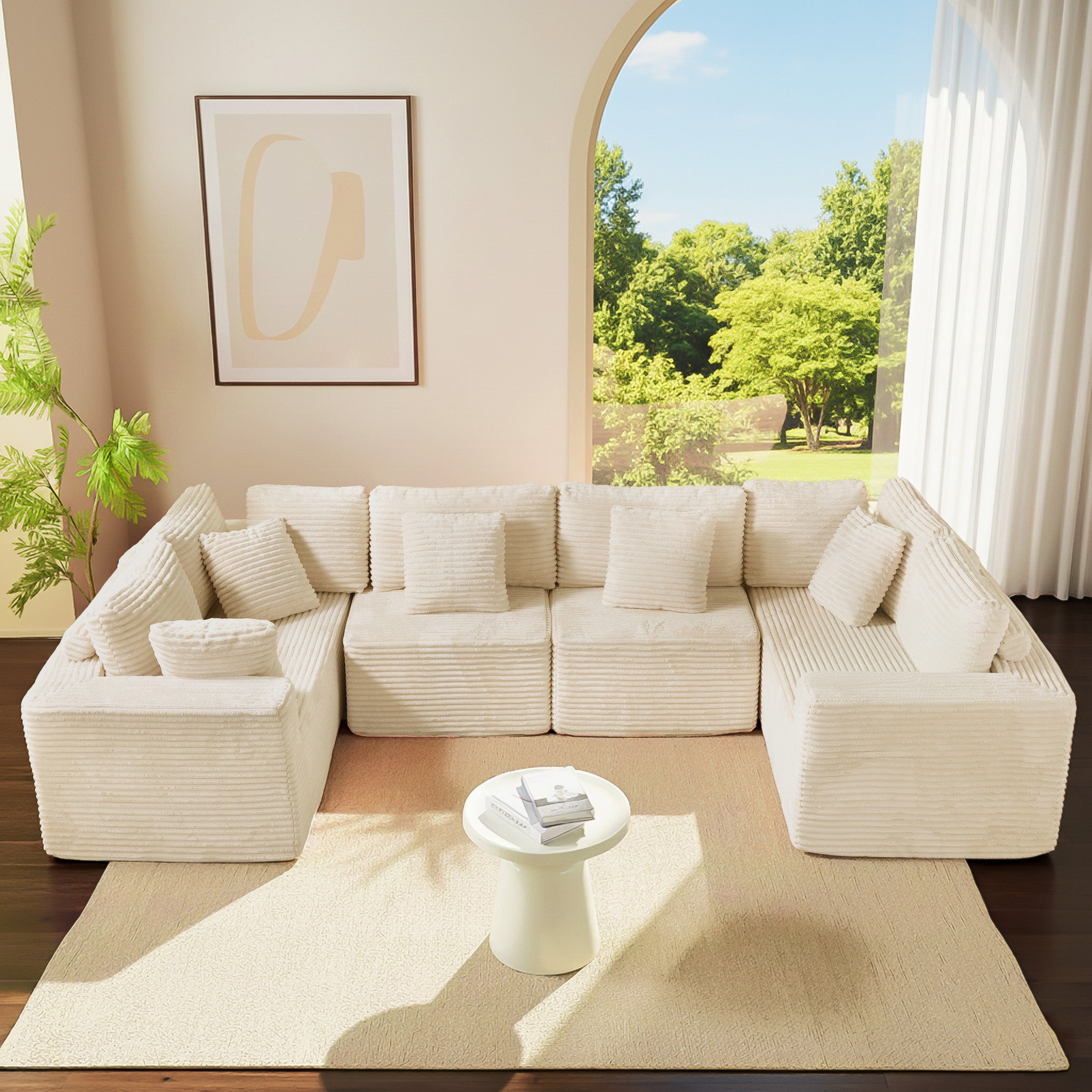 Premium Modern Minimalist Sofa