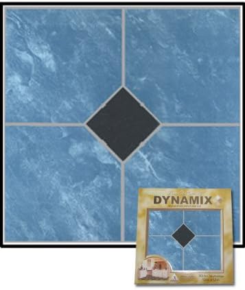 Vinyl Tile, 12 by 12-Inch, Box of 20