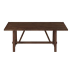 Farmhouse Style Dark Dining Table
