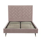 Crosby Upholstered Velvet Queen Bed