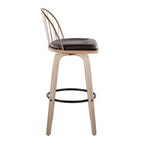 30" Urban Fixed-Height Barstool with Swivel