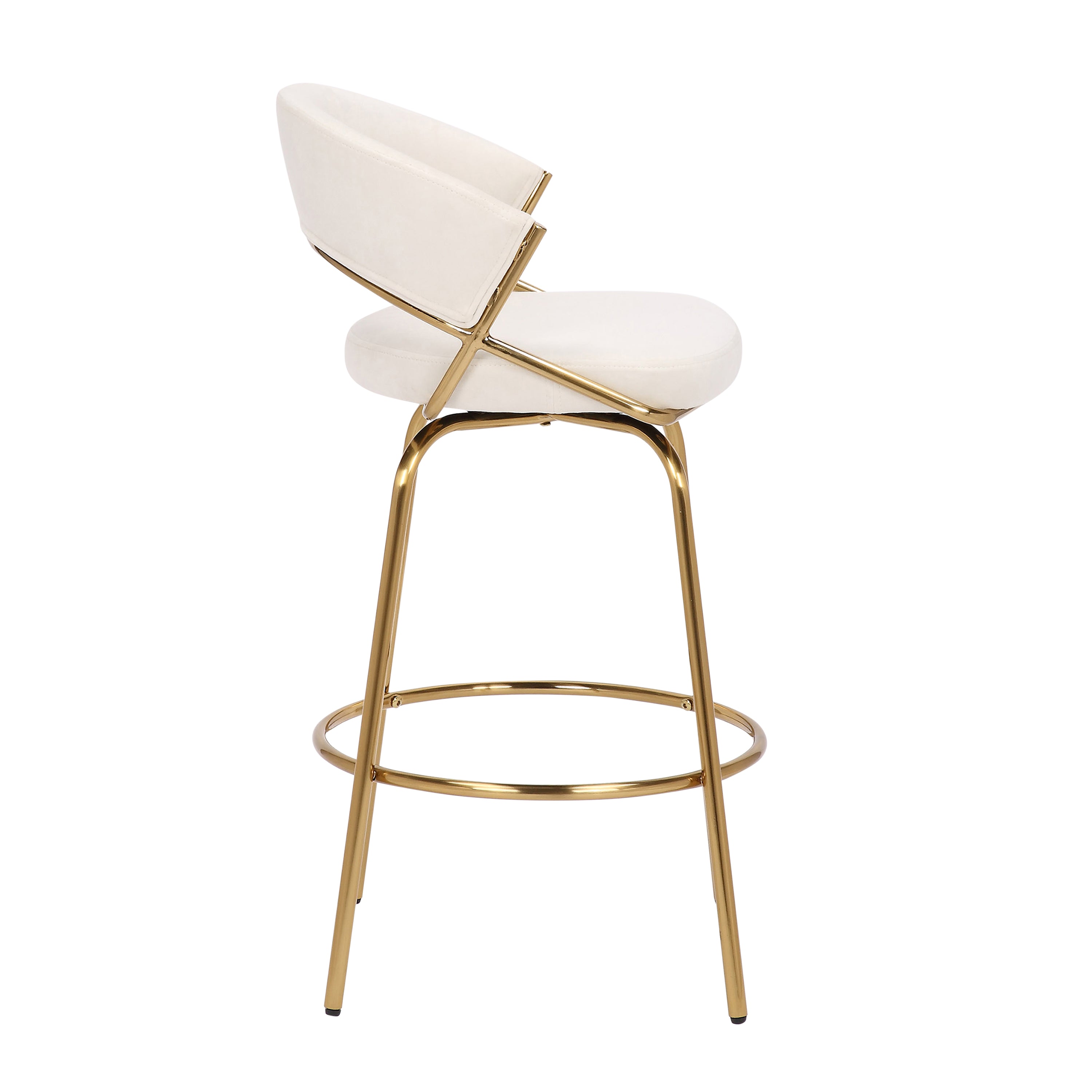 Jie Glam Fixed-height Counter Stool