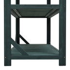 TOPMAX 65" Large Wooden Farmhouse Rustic Outdoor Potting Bench