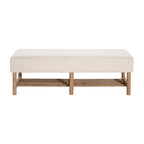 Rectangular Upholstered Storage Bench