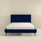 Dillon Mid-Century Modern Platform Bed