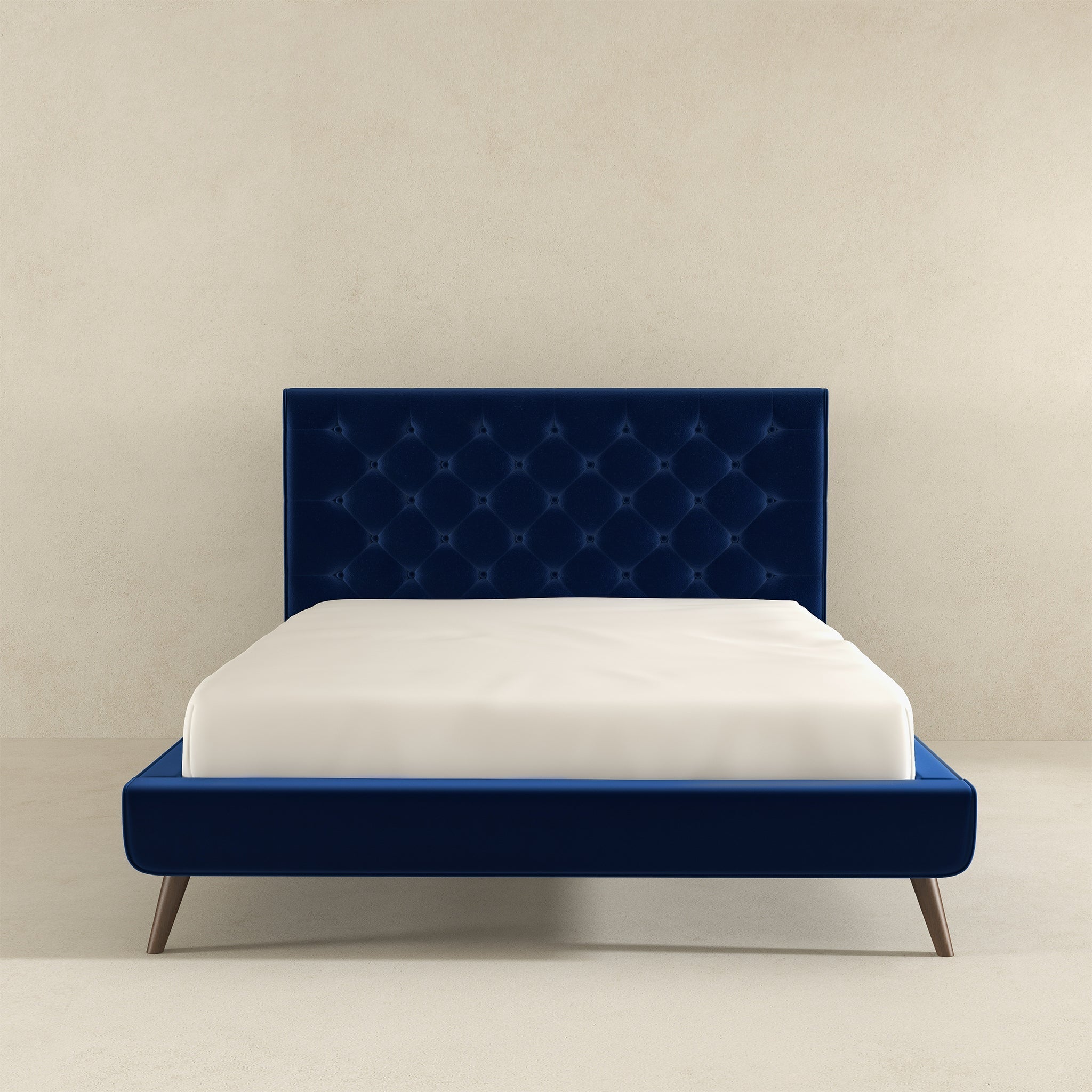 Dillon Mid-Century Modern Platform Bed