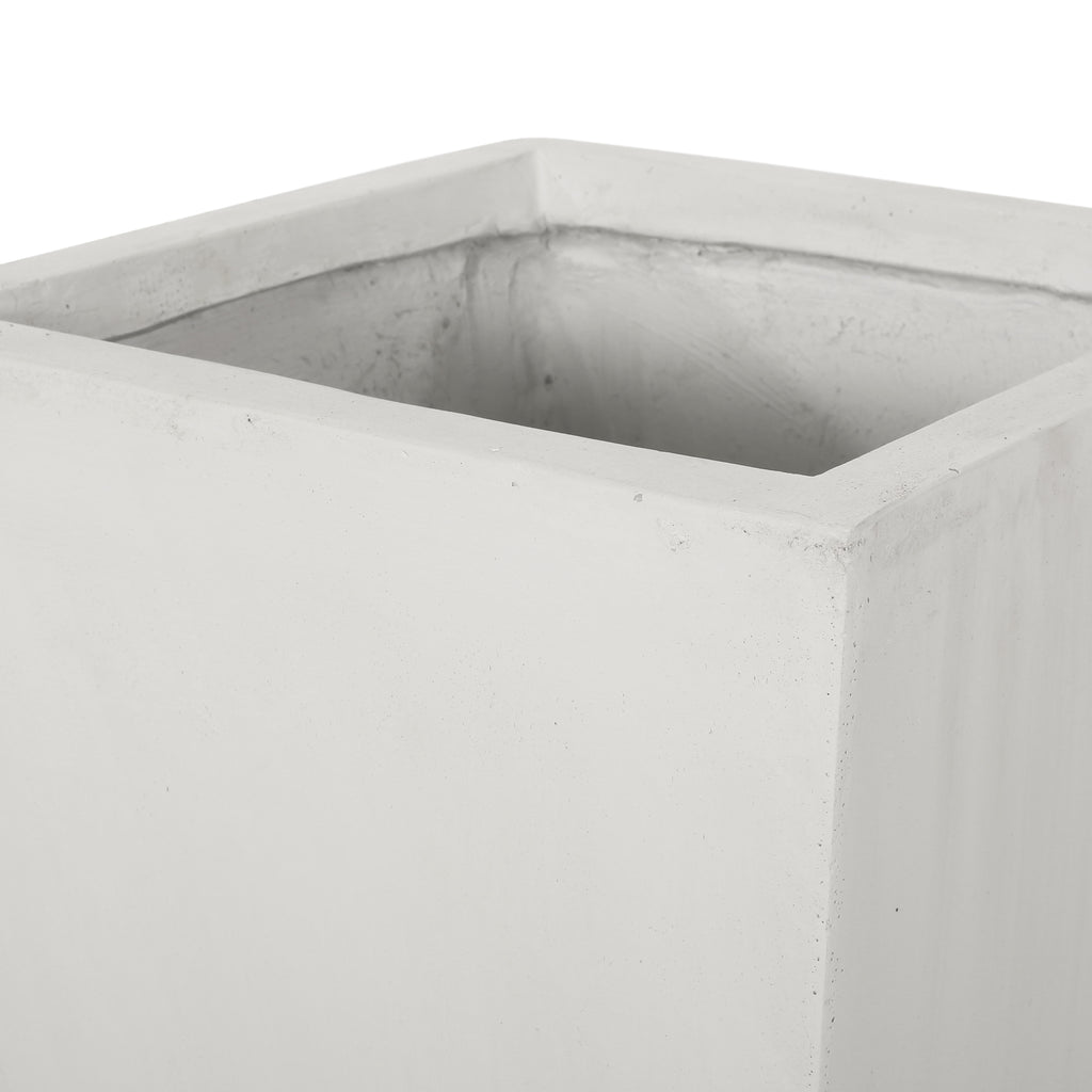 Outdoor Modern MGO Cast Stone Planter