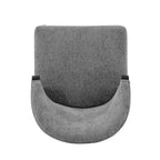 Ola Wood Chenille Dining Chair