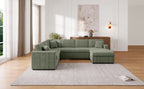 Oversized Sectional Sofa with Chaise Lounge