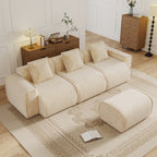 Streamlined Design Modular 3 Seat L Shape Sectional Sofa