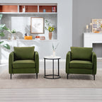 Velvet Accent Chair for Living Room