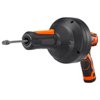 12V Electric Drain Auger - Cordless Plumbing Snake