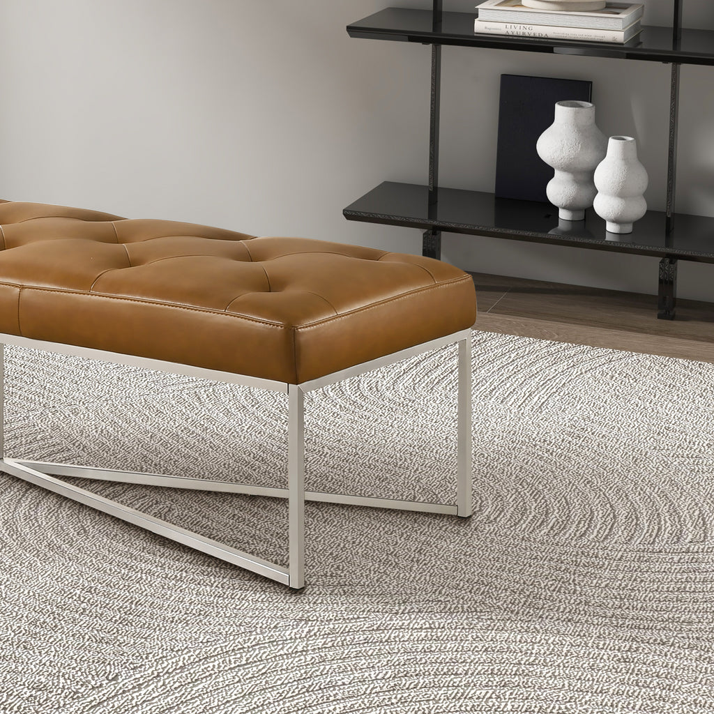 Harper Premium Leather Bench