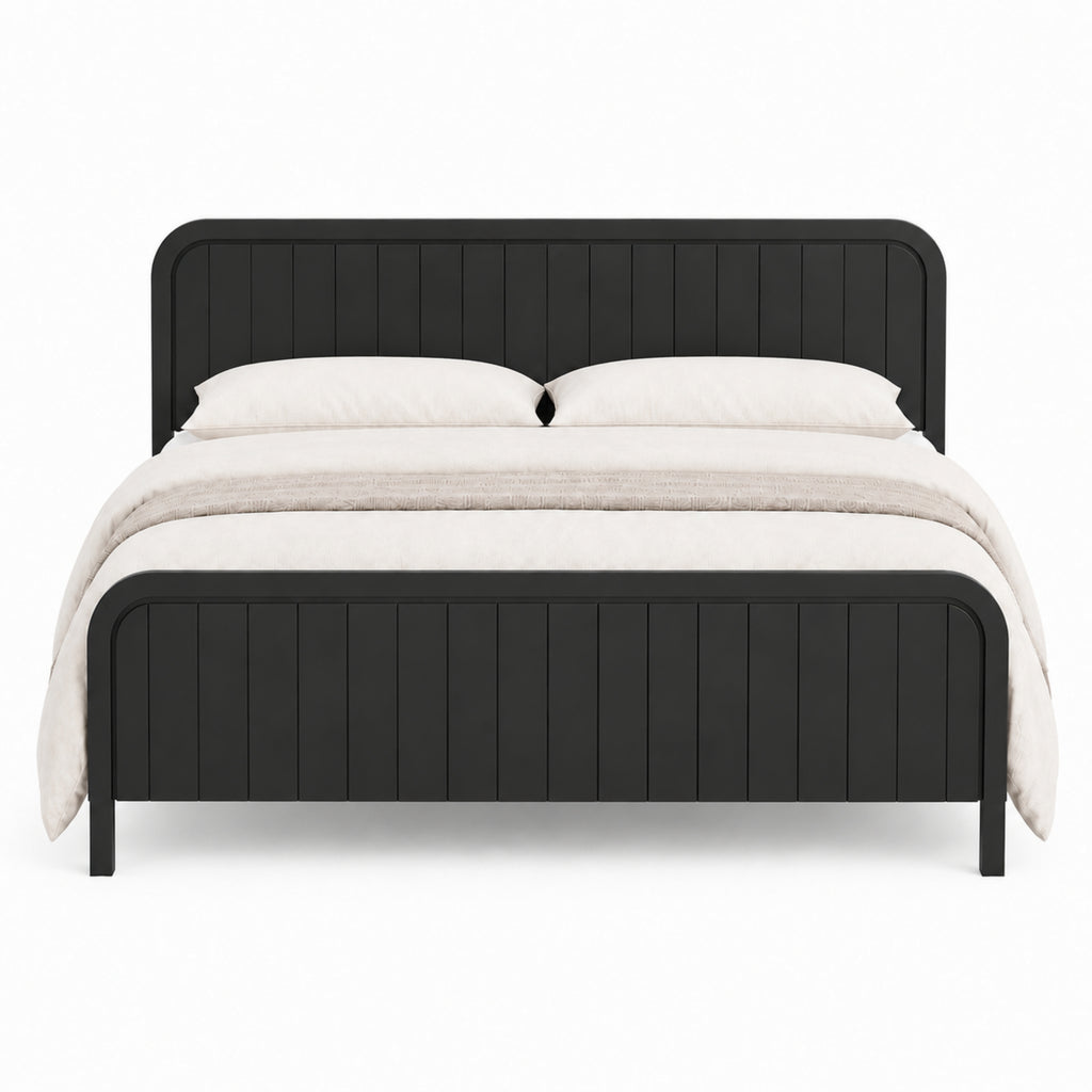 King Bed Frame with Headboard