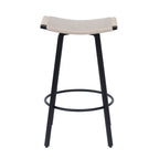 Backless Handwoven Kitchen Dining Bar Stools Set of 2