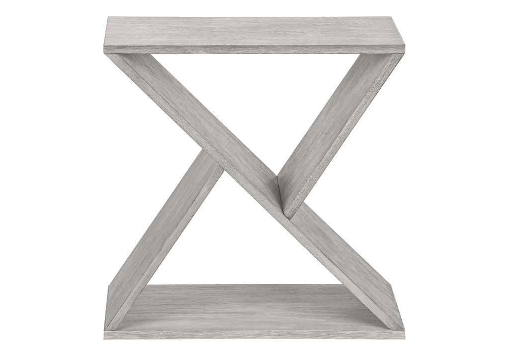 Accent Table - Modern Grey Wash Finish
