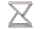 Accent Table - Modern Grey Wash Finish
