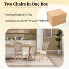 French Country Dining Chairs Set of 2