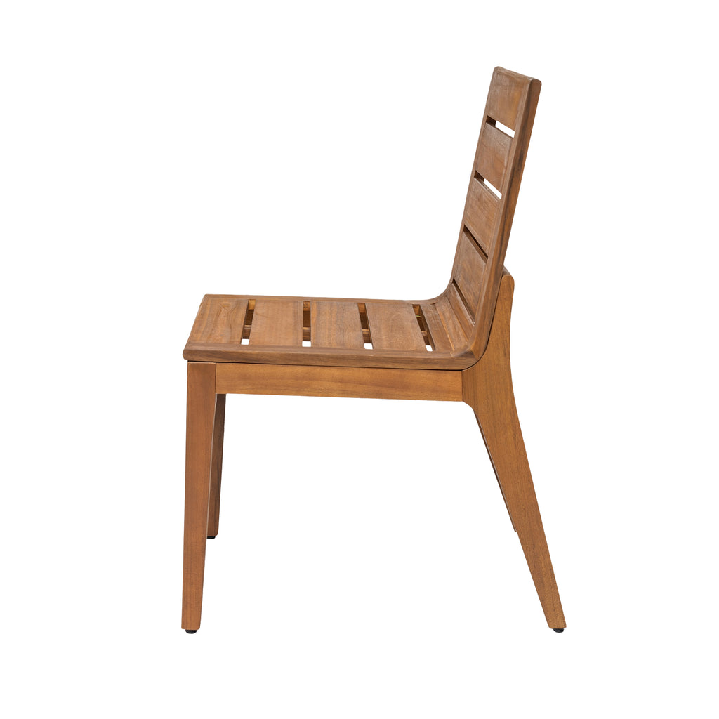 5-Piece Outdoor Acacia Wood Dining Set