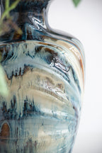 D8.7x15.5" Ceramic Decorative Vase