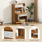 Modern 2 IN 1 Cat Furniture - Cat Litter Box Enclosure