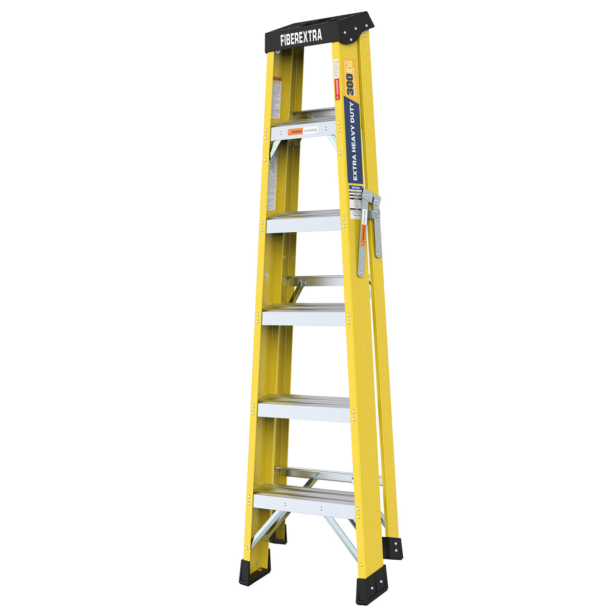 Fiberglass Reinforced Single Side Ladder – 6 Steps