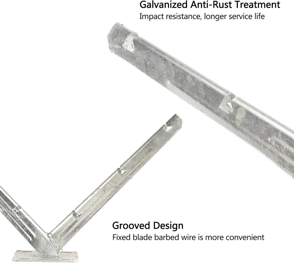 Razor Wire Bracket - Barb Wire Extension Bracket